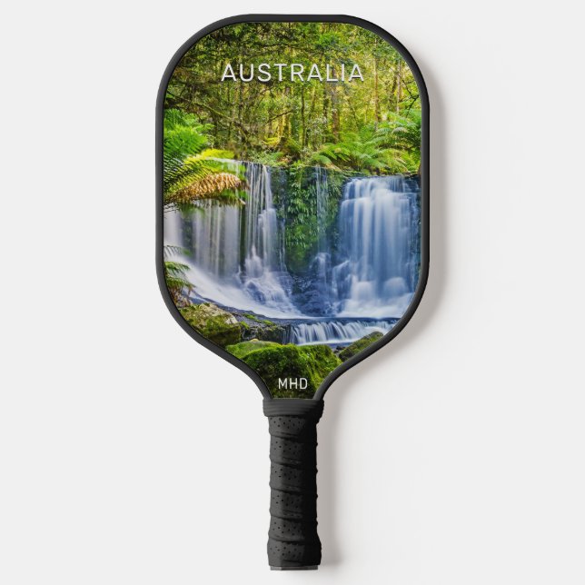 Horseshoe Falls Australia Custom Monogram Pickleball Paddle (Front)
