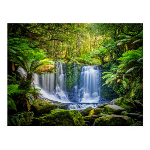 Horseshoe Falls Australia postcard