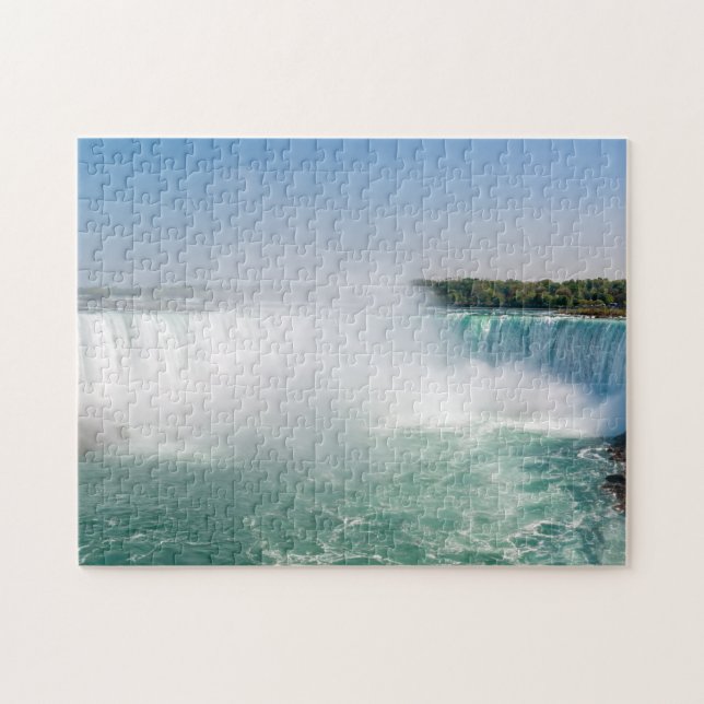 Horseshoe Falls from Niagara Falls - Canada Jigsaw Puzzle (Horizontal)