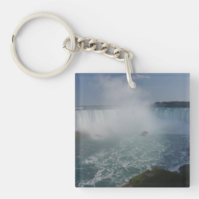 Horseshoe Falls in Niagara Falls Key Ring (Front)