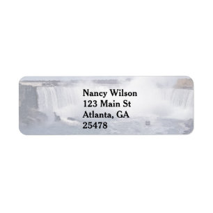Horseshoe Falls Return Address Label