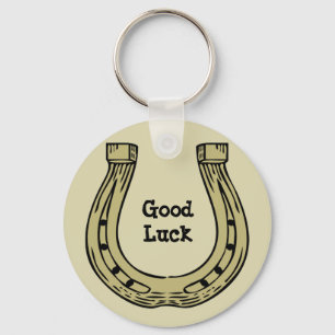 Horseshoe Good Luck Keychain