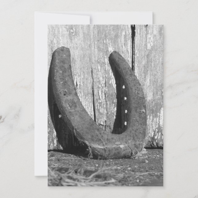 horseshoe invitation (Front)