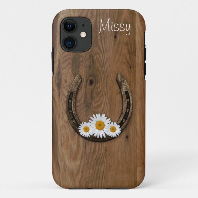 Horseshoe iPhone 11 Case (Back)