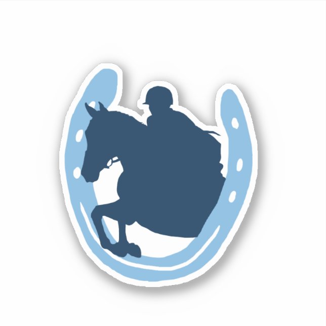 Horseshoe Jumper Sticker (Front)