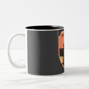 Horseshoe Lake Trail - Denali National Park Two-Tone Coffee Mug