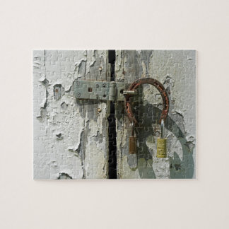 Horseshoe Lock - Chatham Manor Customizable Jigsaw Puzzle