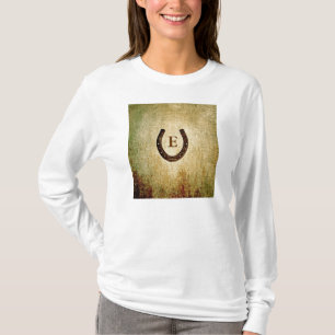 Horseshoe Monogrammed Personalised T-Shirt