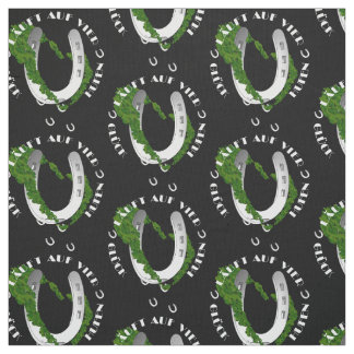 Horseshoe of happiness — happiness runs on four ho fabric