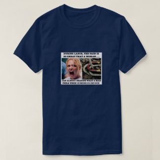 HorseShoe Pitching an Labour Pain Tee