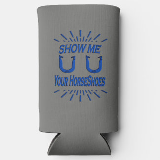 HorseShoe Pitching Can Cooler