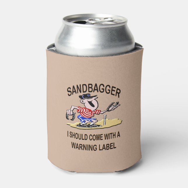 HorseShoe Pitching Can Cooler (Can Front)