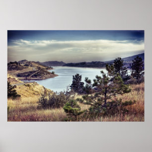 horseshoe Reservoir Colorado Poster