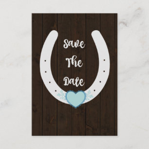 Horseshoe Save Date Save The Date