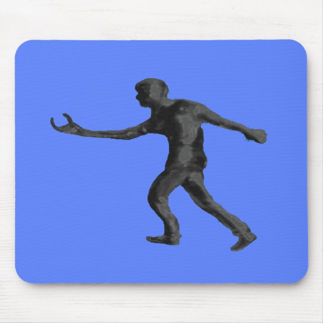 HorseShoes Mousepad Blue (Front)