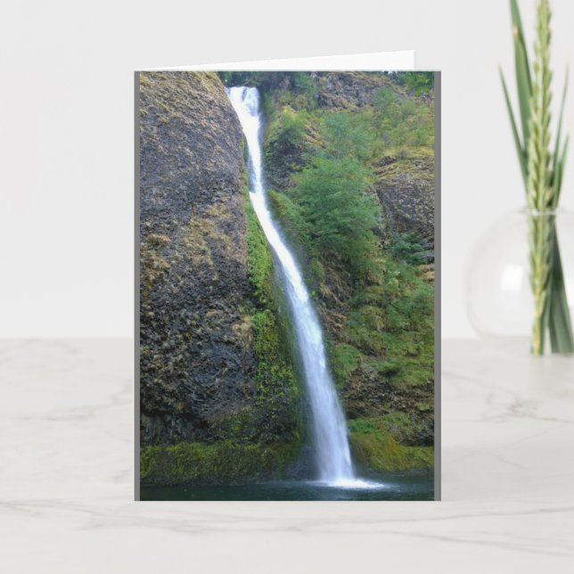 Horsetail Falls, Oregon Card (Front)