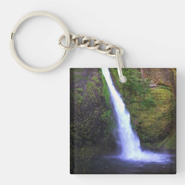 Horsetail Falls, Oregon Key Ring (Front)
