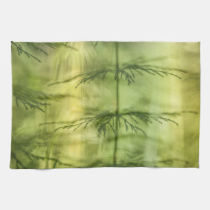 Horsetail Nature Photo Tea Towel