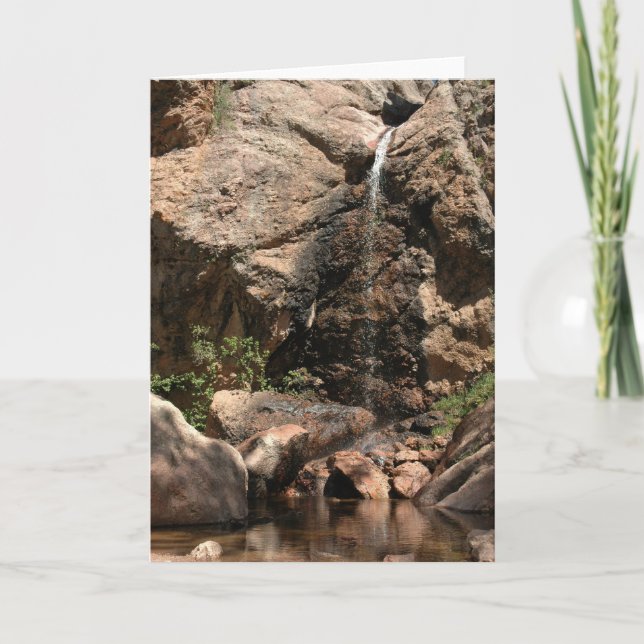 Horsetooth Falls Card (Front)