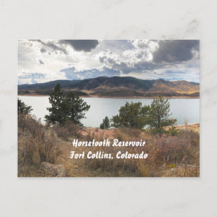 Horsetooth Reservoir, Fort Collins, Colorado Postcard