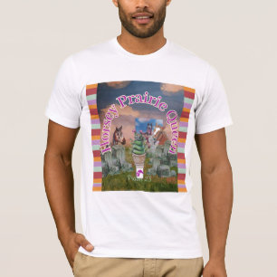 horsey prairie queen square sticker T-Shirt