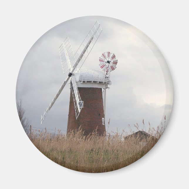 Horsey Windpump Norfolk Magnet (Front)