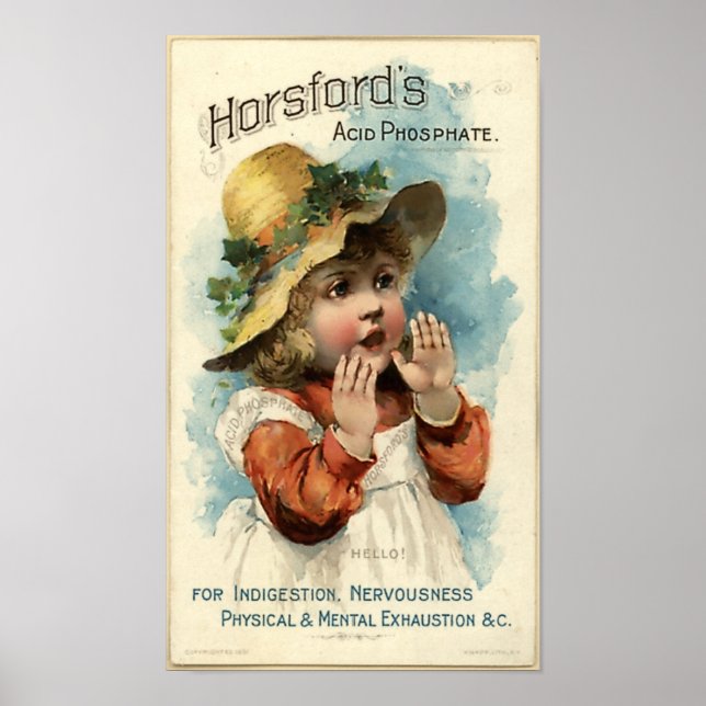 Horsford - 1898 poster (Front)