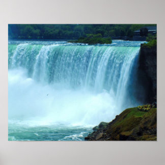 Horshoe Falls Landscape 11x14 Poster
