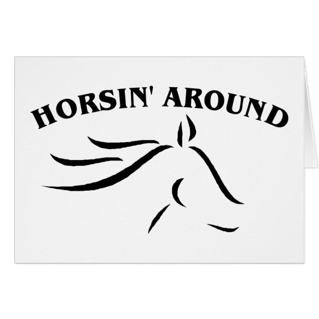Horsin' Around (Front Horizontal)