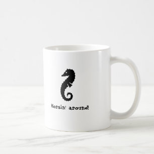 Horsin' around! coffee mug