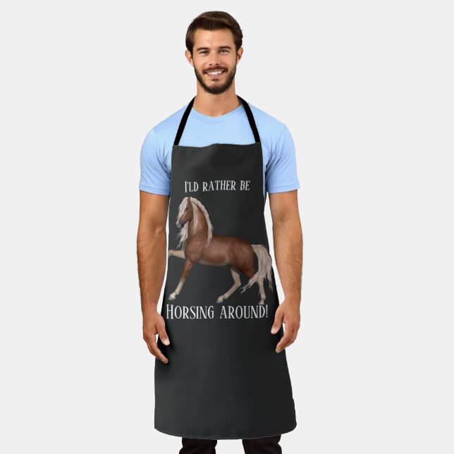 Horsing Around Apron (Worn)