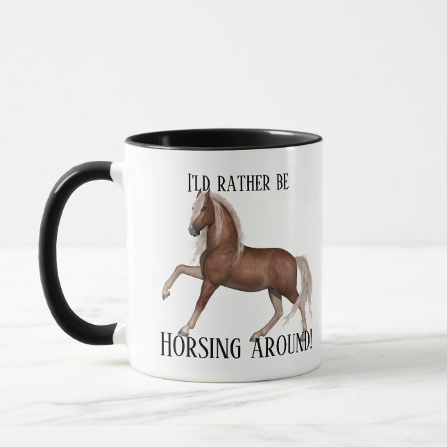 Horsing Around  Mug (Left)