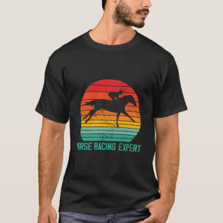 Horsing Race Horse Owner Derby Day Fan T-Shirt