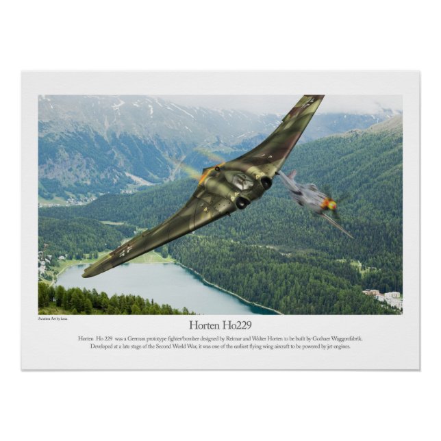 Horten Ho229 Poster (Front)