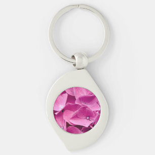 Hortensia Bloom metal key hanger Ring