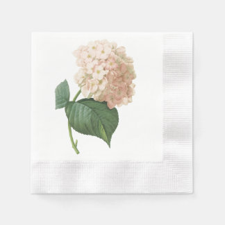 hortensia(Hydrangea sp.) by Redouté Napkin