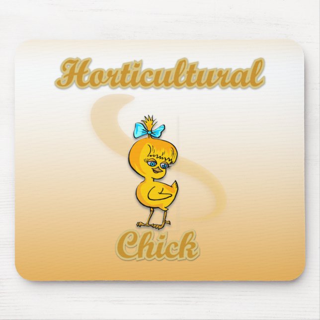 Horticultural Chick Mouse Pad (Front)