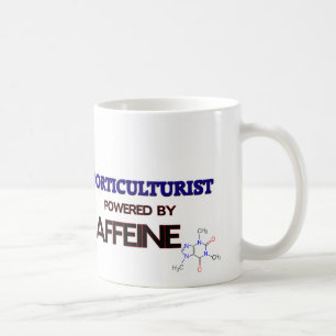 Horticulturist Powered by caffeine Coffee Mug