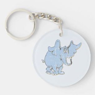 Horton Hears A Who   Horton Distressed Key Ring
