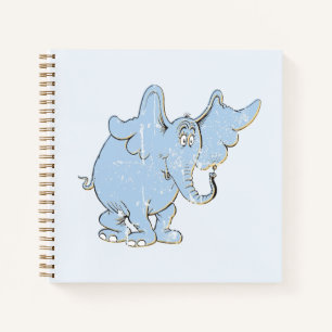 Horton Hears A Who   Horton Distressed Notebook