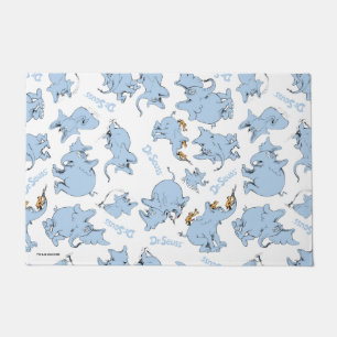 Horton Hears A Who Monkey Pattern Doormat