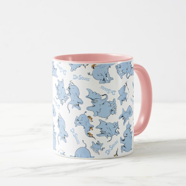 Horton Hears A Who Monkey Pattern Mug (Front Right)
