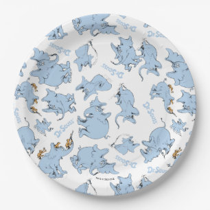 Horton Hears A Who Monkey Pattern Paper Plate