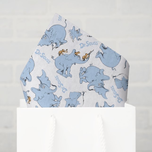 Horton Hears A Who Monkey Pattern Tissue Paper (Gift Bag)