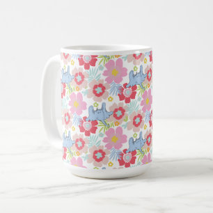 Horton Hears A Who   Pastel Flower Pattern Coffee Mug