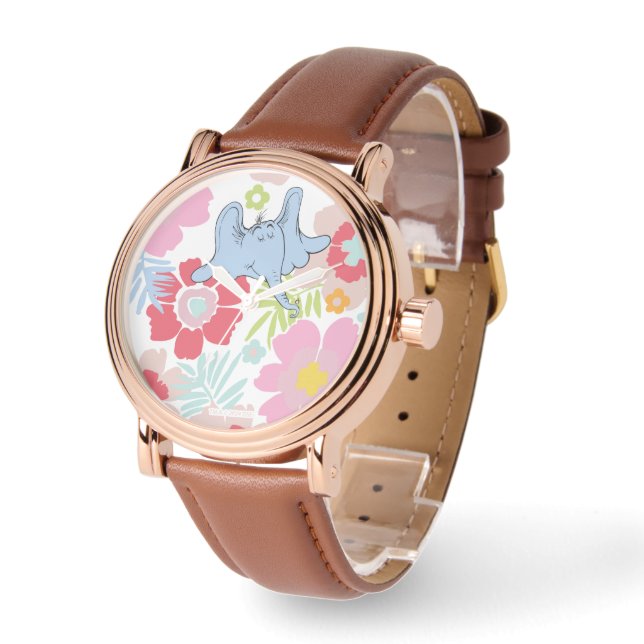 Horton Hears A Who | Pastel Flower Pattern Watch (Angle)