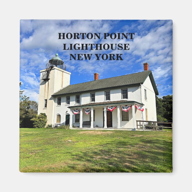 Horton Point Lighthouse, New York Magnet (Front)