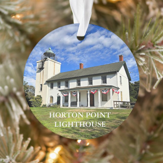 Horton Point Lighthouse, New York Ornament (Tree)