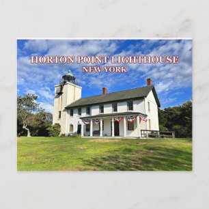 Horton Point Lighthouse, New York Postcard