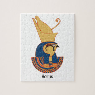 Horus Ancient  Egyptian god Jigsaw Puzzle
